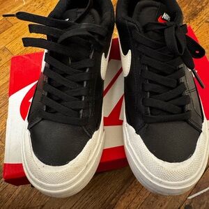 Nike Black and White Sneakers